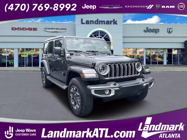2026 Granite Crystal Metallic Clearcoat Jeep Wrangler Sahara 4X4 Convertible