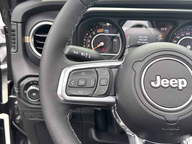 2026 Granite Crystal Metallic Clearcoat Jeep Wrangler Sahara 4X4 Convertible