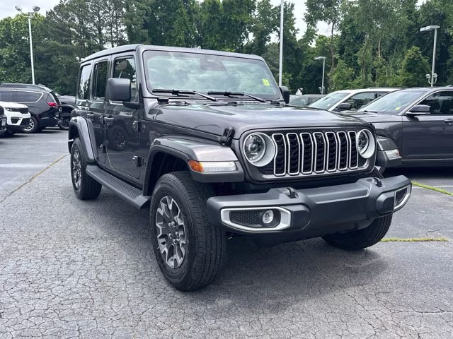 2026 Granite Crystal Metallic Clearcoat Jeep Wrangler Sahara 4X4 Convertible