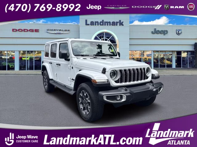 2026 Bright White Clearcoat Jeep Wrangler Sahara 4X4 Convertible