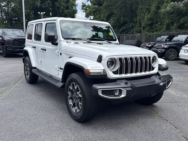 2026 Bright White Clearcoat Jeep Wrangler Sahara 4X4 Convertible
