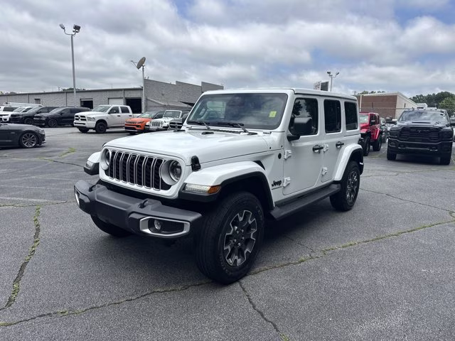 2026 Bright White Clearcoat Jeep Wrangler Sahara 4X4 Convertible