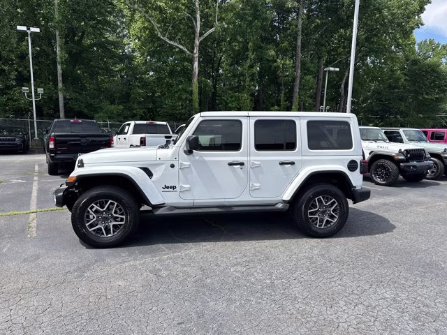 2026 Bright White Clearcoat Jeep Wrangler Sahara 4X4 Convertible