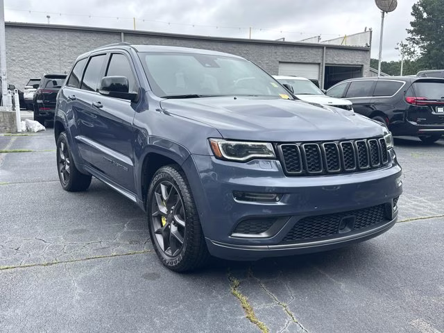 2019 Pacific Blue Clearcoat Jeep Grand Cherokee Limited X 4X4 SUV
