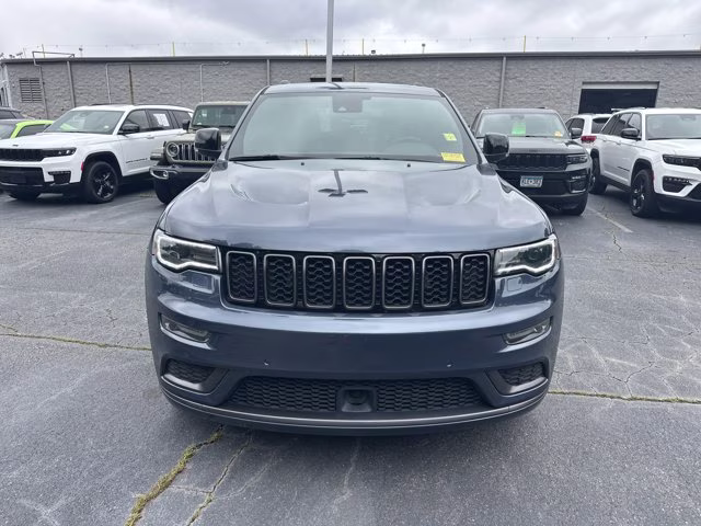 2019 Pacific Blue Clearcoat Jeep Grand Cherokee Limited X 4X4 SUV