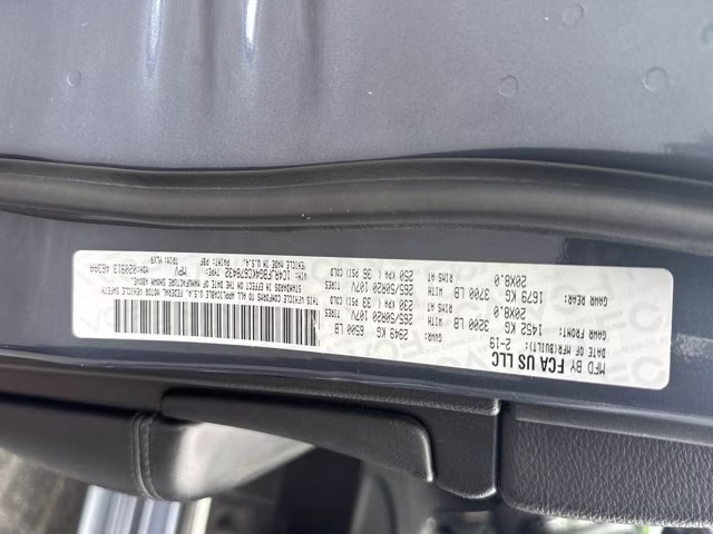 2019 Pacific Blue Clearcoat Jeep Grand Cherokee Limited X 4X4 SUV