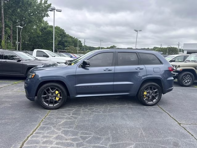 2019 Pacific Blue Clearcoat Jeep Grand Cherokee Limited X 4X4 SUV