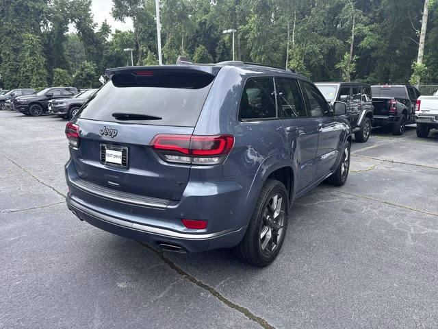 2019 Pacific Blue Clearcoat Jeep Grand Cherokee Limited X 4X4 SUV