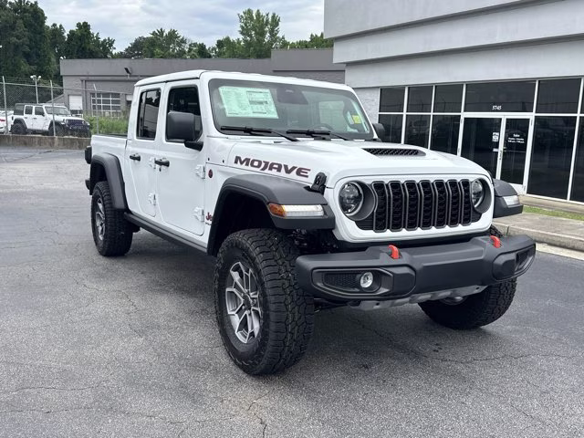 2026 Bright White Clearcoat Jeep Gladiator Mojave 4X4 Truck
