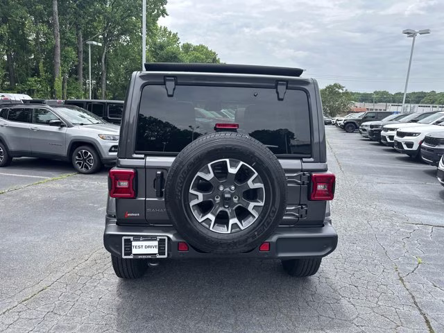 2026 Granite Crystal Metallic Clearcoat Jeep Wrangler Sahara 4X4 Convertible