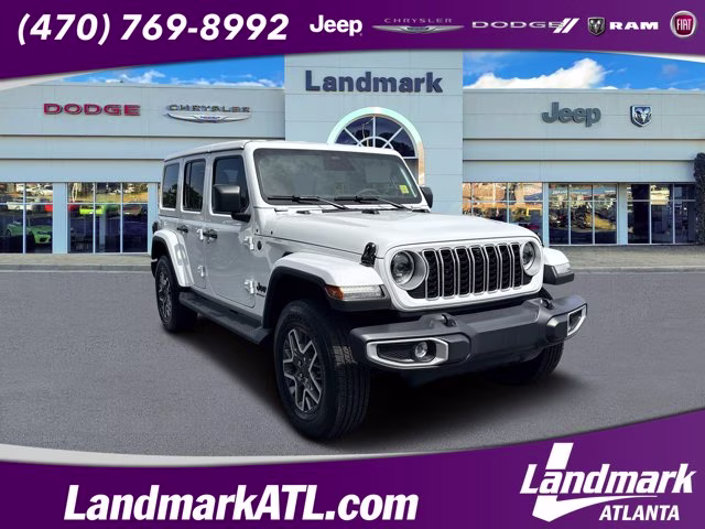 2026 Bright White Clearcoat Jeep Wrangler Sahara 4X4 Convertible