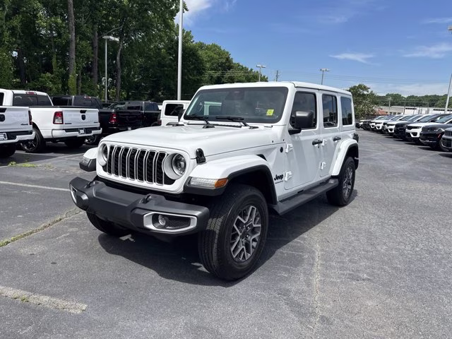 2026 Bright White Clearcoat Jeep Wrangler Sahara 4X4 Convertible