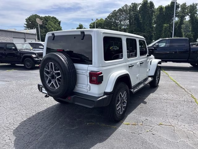 2026 Bright White Clearcoat Jeep Wrangler Sahara 4X4 Convertible