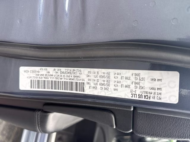 2019 Pacific Blue Clearcoat Jeep Grand Cherokee Limited X 4X4 SUV