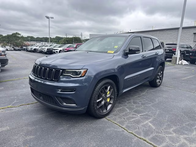 2019 Pacific Blue Clearcoat Jeep Grand Cherokee Limited X 4X4 SUV