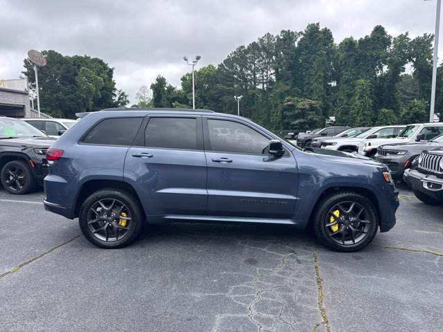 2019 Pacific Blue Clearcoat Jeep Grand Cherokee Limited X 4X4 SUV