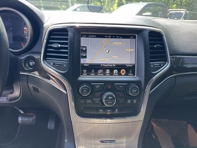2015 Bright White Clearcoat Jeep Grand Cherokee Overland 4X4 SUV
