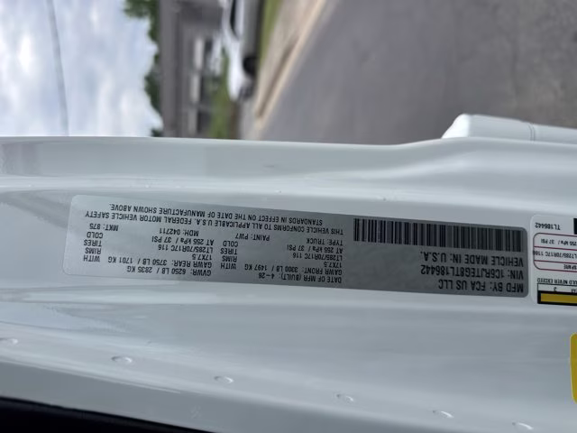 2026 Bright White Clearcoat Jeep Gladiator Mojave 4X4 Truck