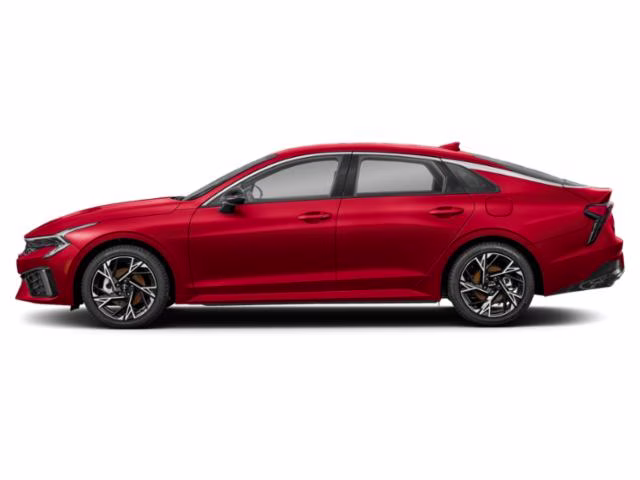 2026 Runway Red Kia K5 GT-Line AWD Sedan