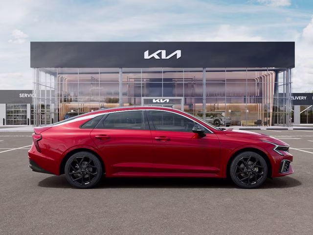 2026 Runway Red Kia K5 GT-Line AWD Sedan