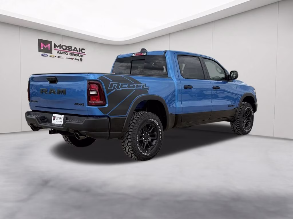 2026 Hydro Blue Pearlcoat Ram 1500 Rebel 4X4 Truck