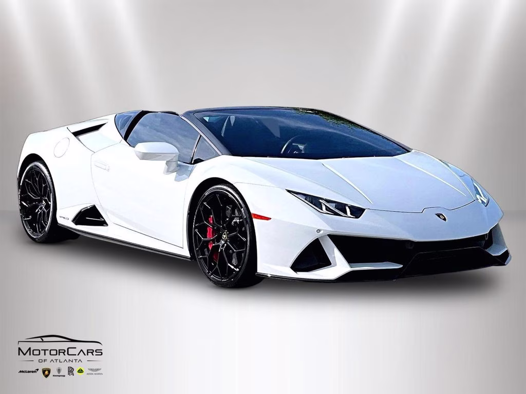 2020 Bianco Monocerus Lamborghini Huracan EVO Base AWD Convertible