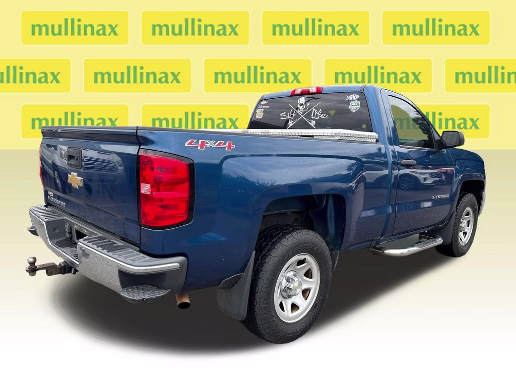 2016 Deep Ocean Blue Metallic Chevrolet Silverado 1500 WT 4X4 Truck