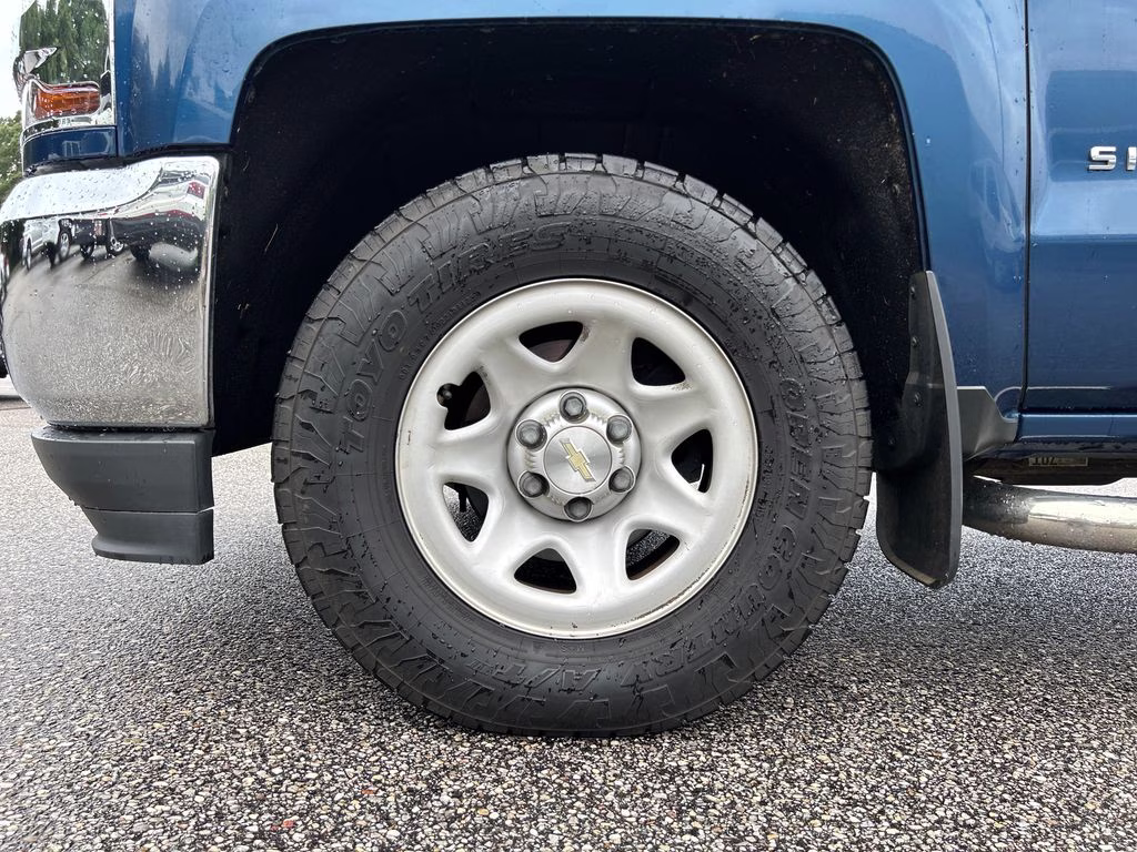 2016 Deep Ocean Blue Metallic Chevrolet Silverado 1500 WT 4X4 Truck
