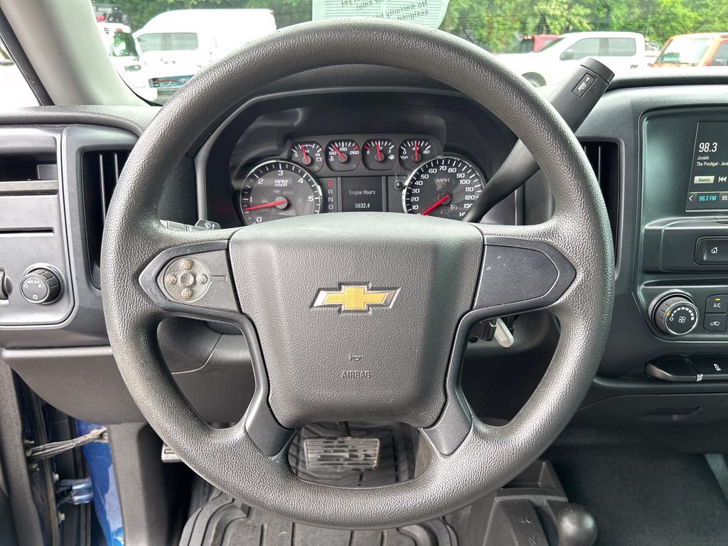2016 Deep Ocean Blue Metallic Chevrolet Silverado 1500 WT 4X4 Truck