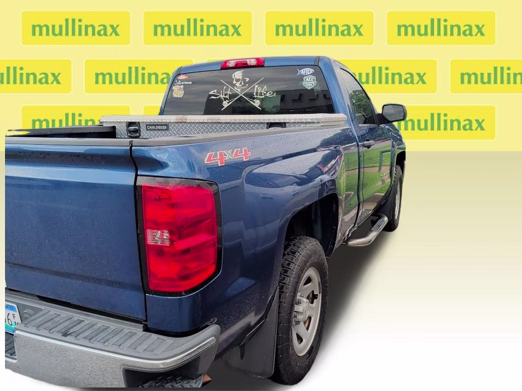2016 Deep Ocean Blue Metallic Chevrolet Silverado 1500 WT 4X4 Truck