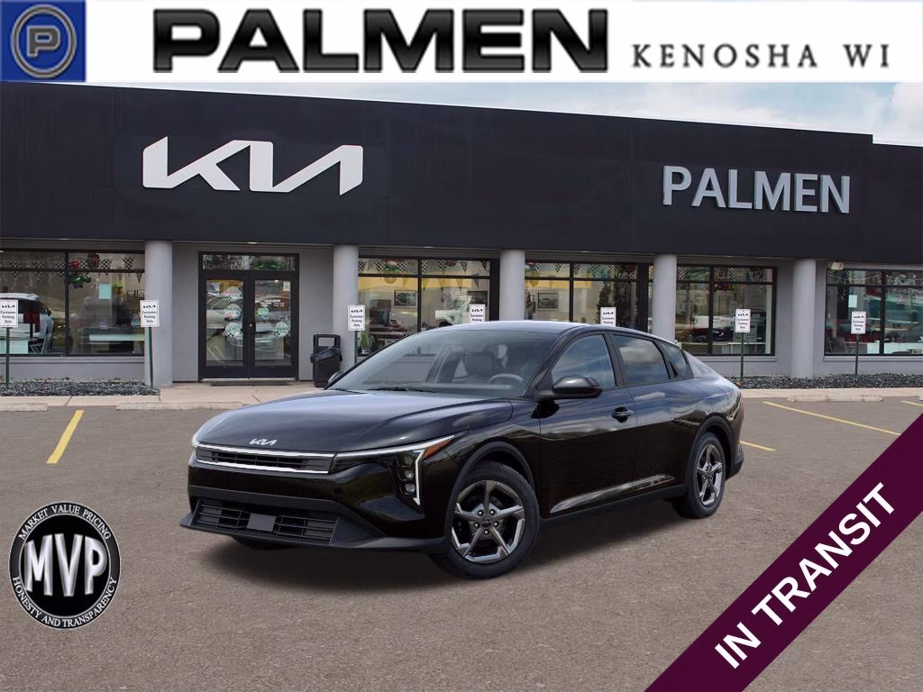 2026 Black Kia K4 LXS FWD Sedan