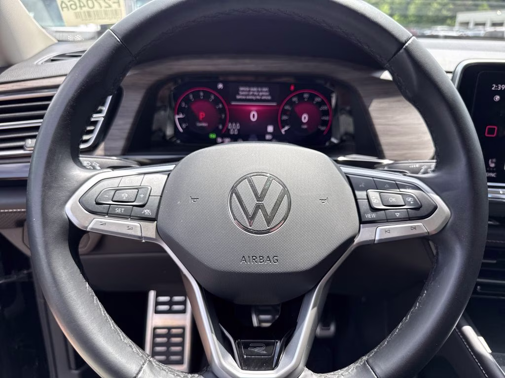 2024 Deep Black Volkswagen Atlas 2.0T SEL Premium R-Line AWD SUV