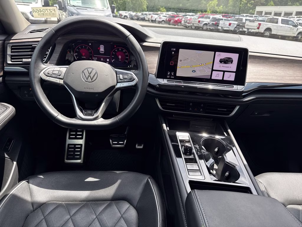 2024 Deep Black Volkswagen Atlas 2.0T SEL Premium R-Line AWD SUV
