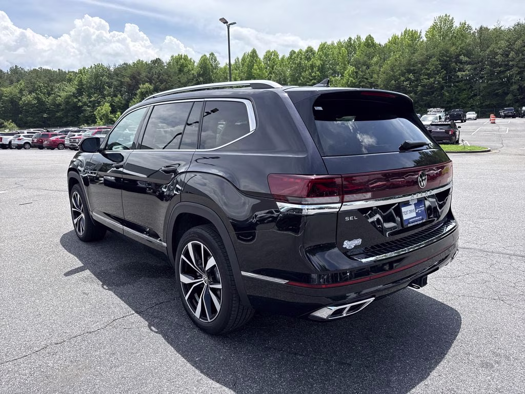 2024 Deep Black Volkswagen Atlas 2.0T SEL Premium R-Line AWD SUV