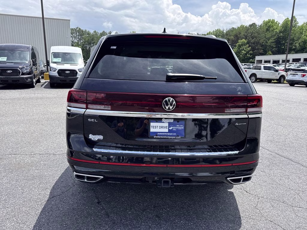 2024 Deep Black Volkswagen Atlas 2.0T SEL Premium R-Line AWD SUV