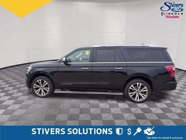 2021 Agate Black Metallic Ford Expedition Max Platinum 4X4 SUV