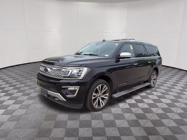 2021 Agate Black Metallic Ford Expedition Max Platinum 4X4 SUV