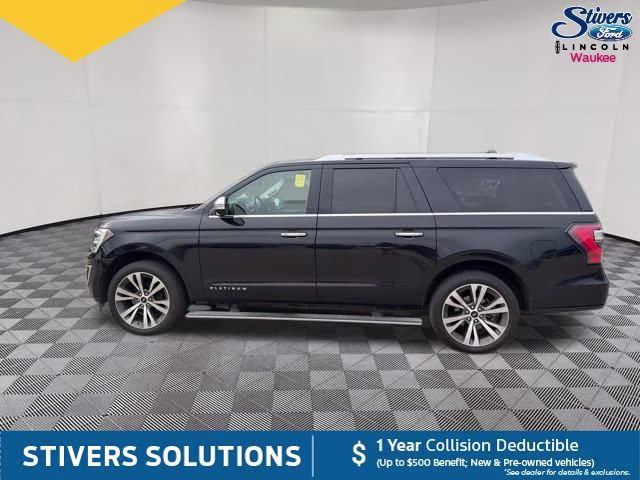 2021 Agate Black Metallic Ford Expedition Max Platinum 4X4 SUV