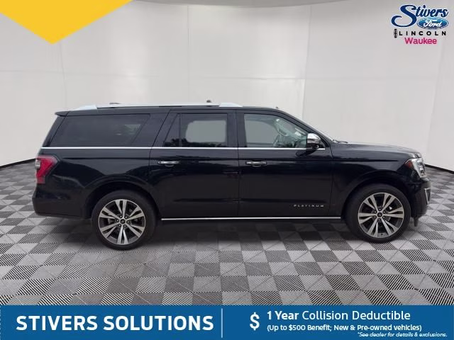2021 Agate Black Metallic Ford Expedition Max Platinum 4X4 SUV