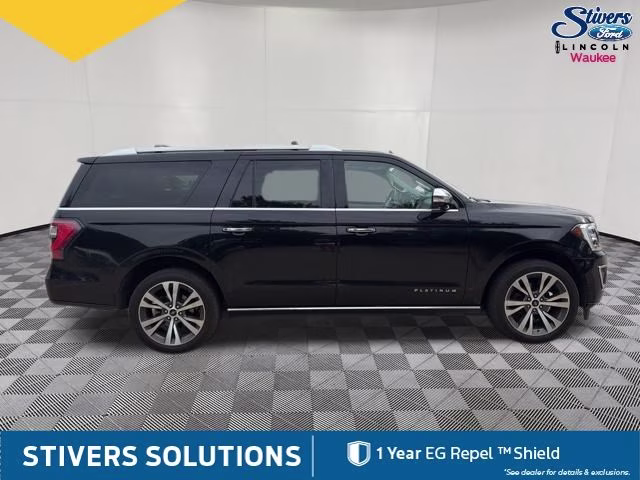 2021 Agate Black Metallic Ford Expedition Max Platinum 4X4 SUV