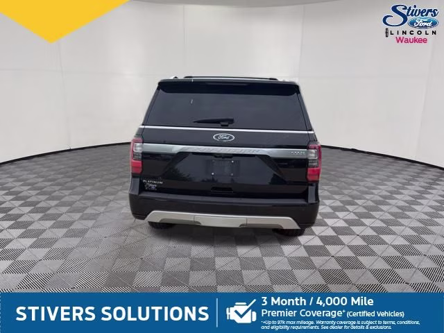 2021 Agate Black Metallic Ford Expedition Max Platinum 4X4 SUV