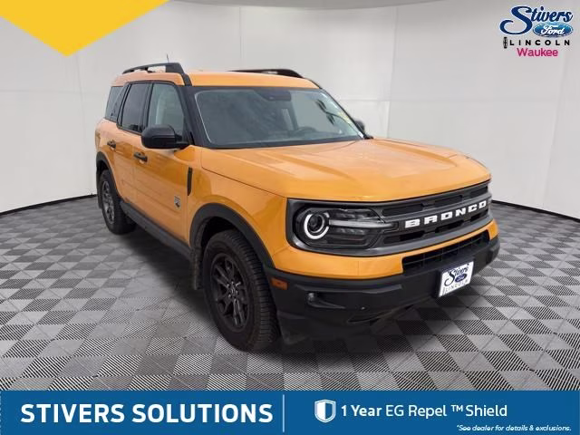 2022 Cyber Orange Metallic Tricoat Ford Bronco Sport Big Bend 4X4 SUV
