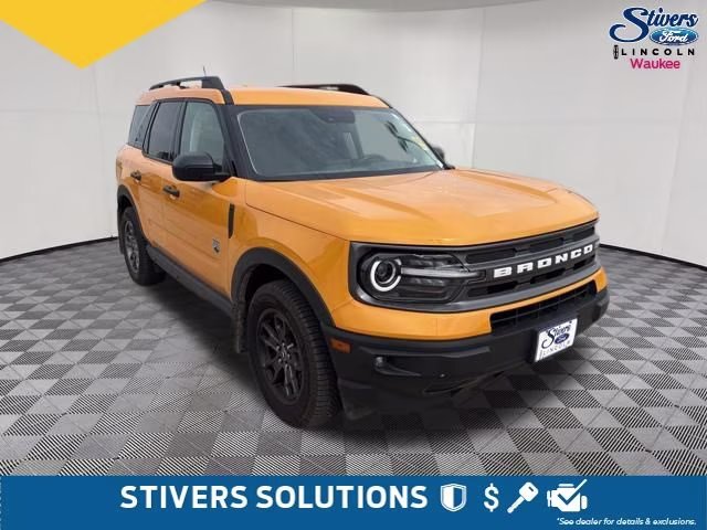 2022 Cyber Orange Metallic Tricoat Ford Bronco Sport Big Bend 4X4 SUV