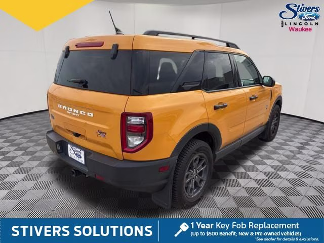 2022 Cyber Orange Metallic Tricoat Ford Bronco Sport Big Bend 4X4 SUV