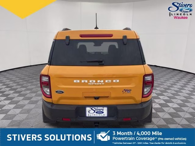 2022 Cyber Orange Metallic Tricoat Ford Bronco Sport Big Bend 4X4 SUV