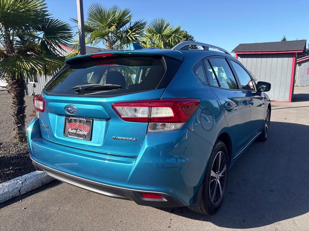2019 Island Blue Pearl Subaru Impreza 2.0i Premium AWD Crossover