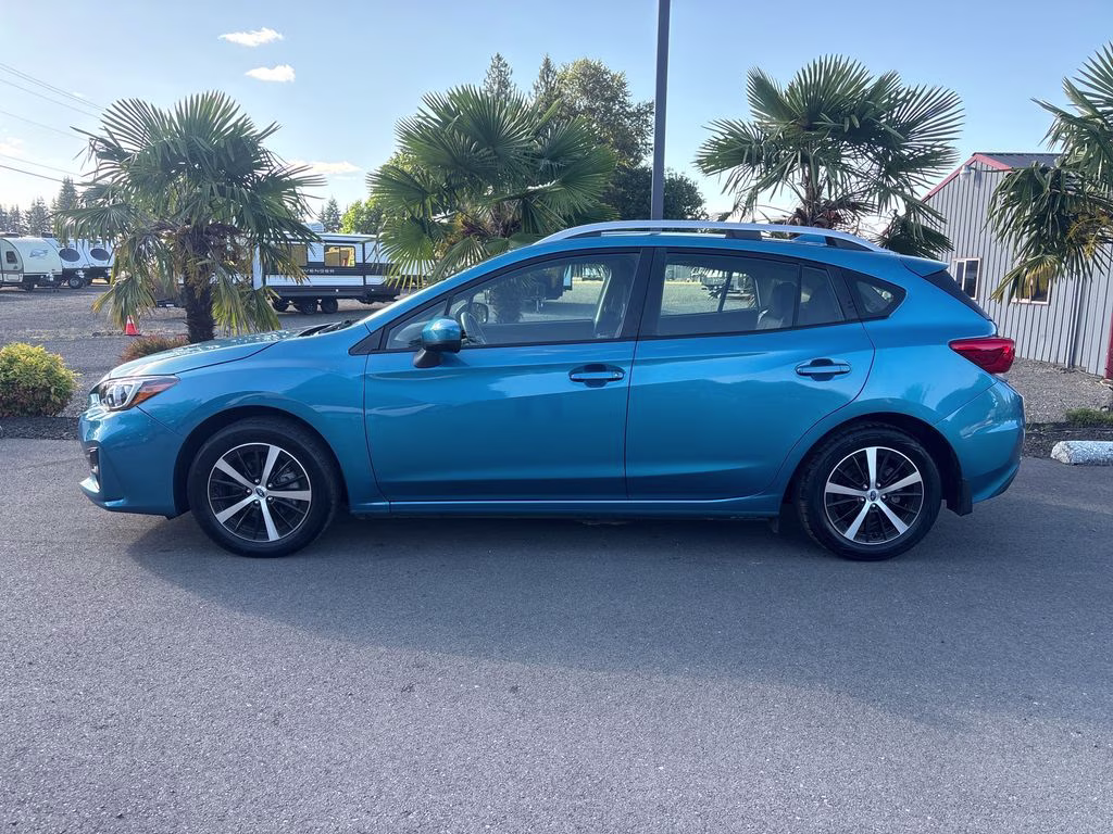 2019 Island Blue Pearl Subaru Impreza 2.0i Premium AWD Crossover