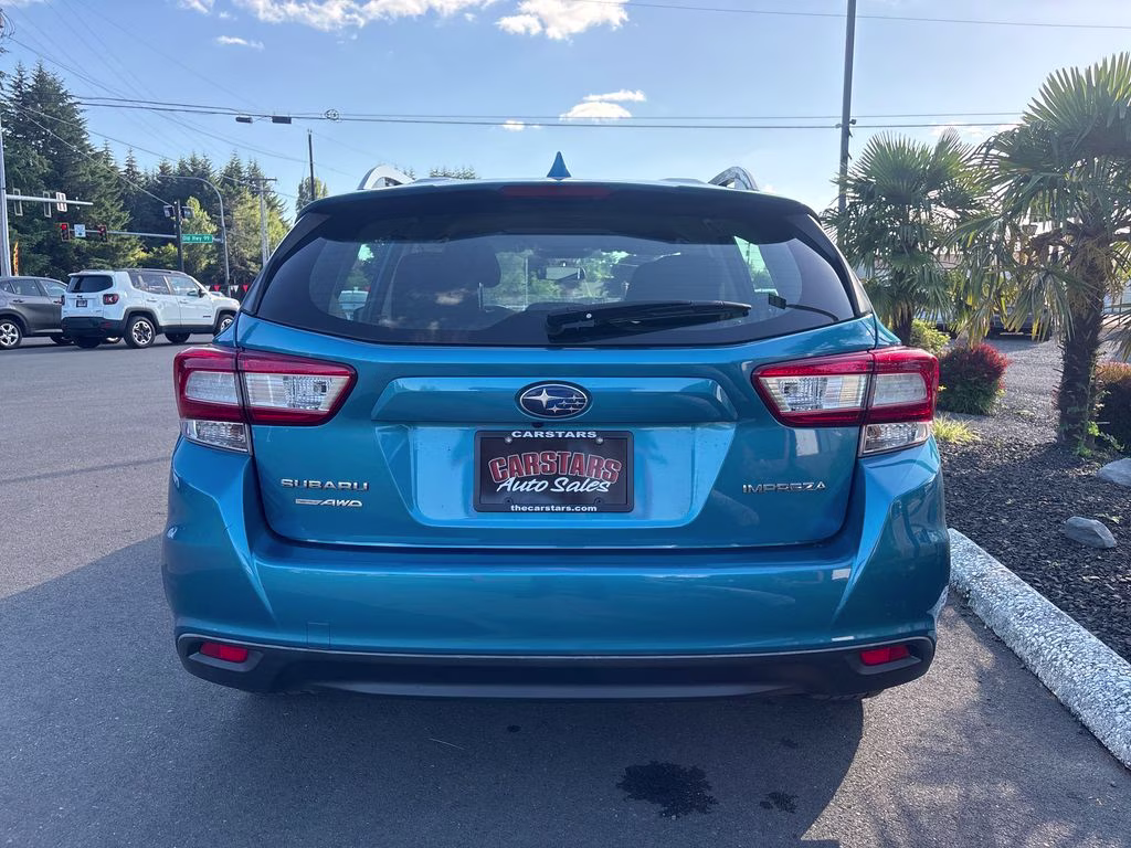 2019 Island Blue Pearl Subaru Impreza 2.0i Premium AWD Crossover