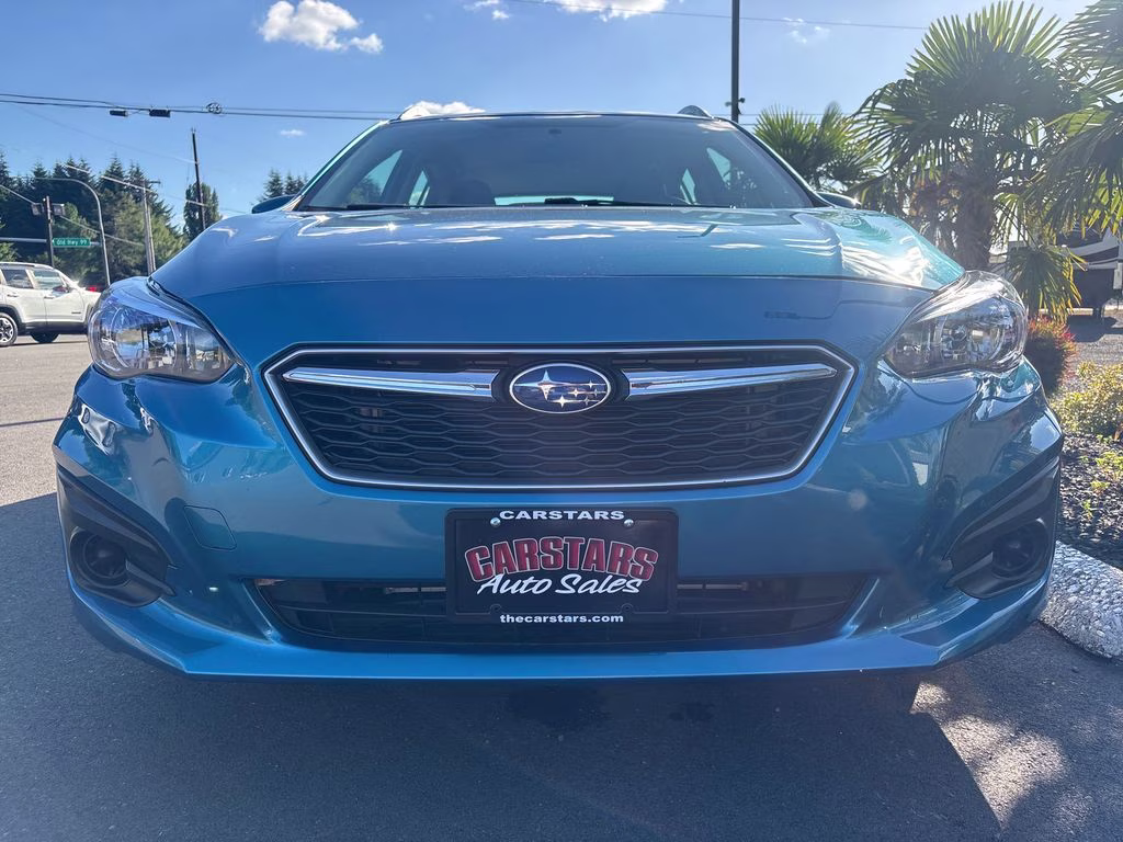 2019 Island Blue Pearl Subaru Impreza 2.0i Premium AWD Crossover