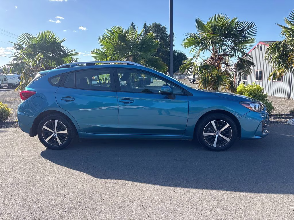 2019 Island Blue Pearl Subaru Impreza 2.0i Premium AWD Crossover